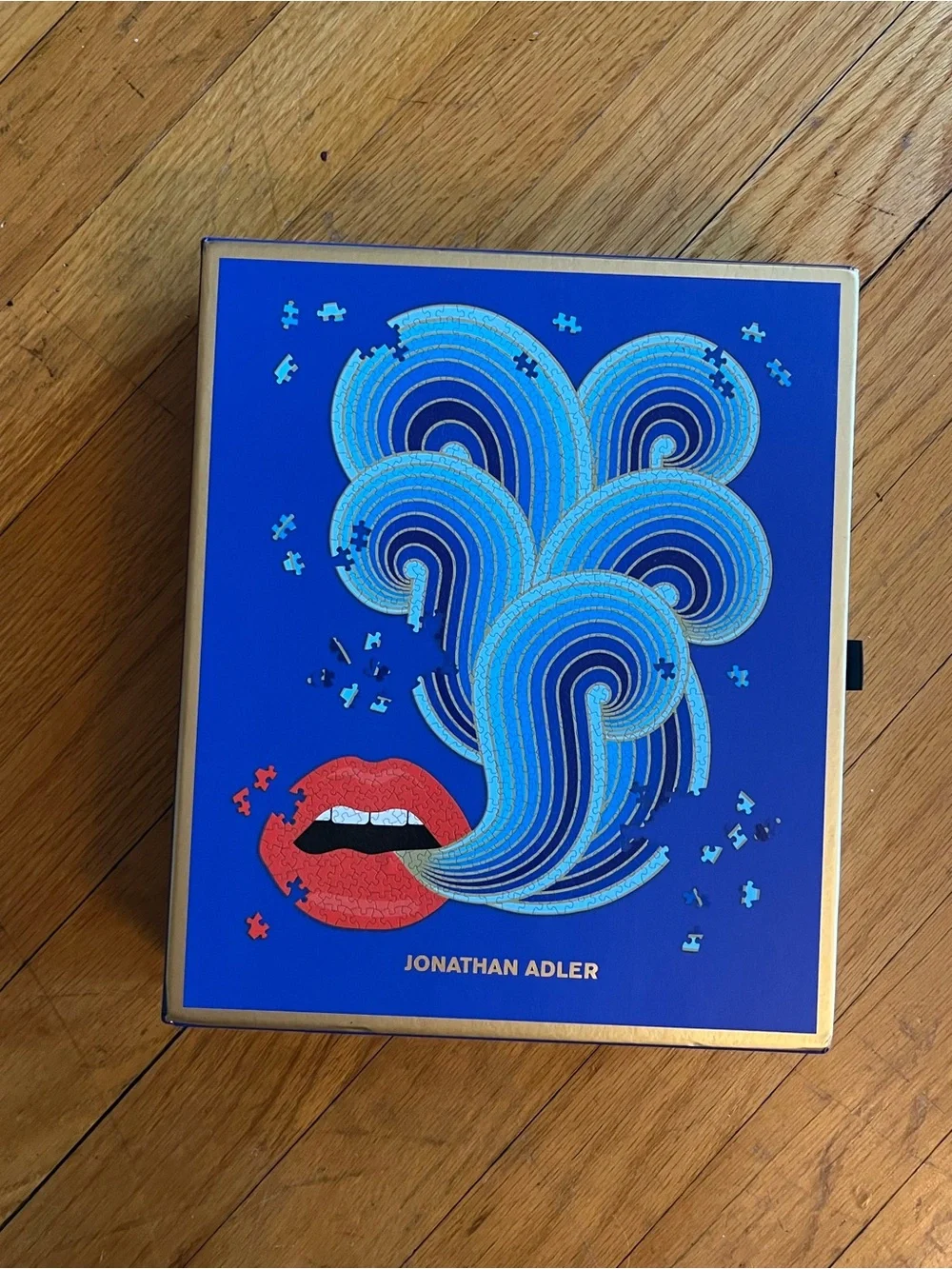 Jonathan Adler 750 pc Shaped Foil Puzzle
